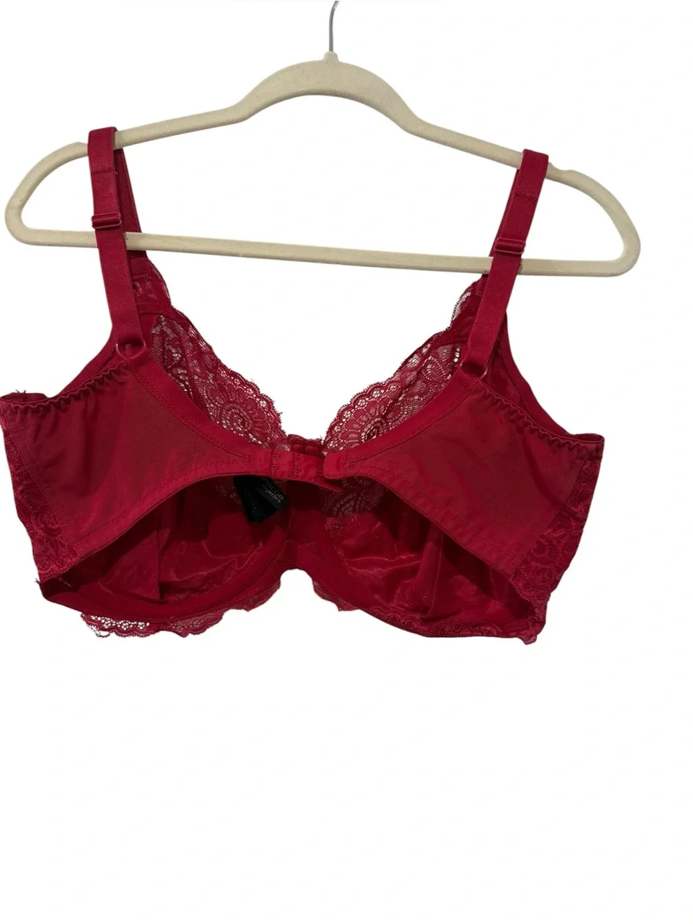 Panache Superbra 34DDD Red Lace Underwire Full Coverage Bra Support - Picture 2 of 7